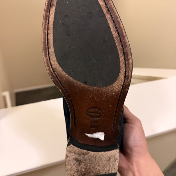 Suitsupply Blue Suede Chukka Boots - Picture 4 of 4